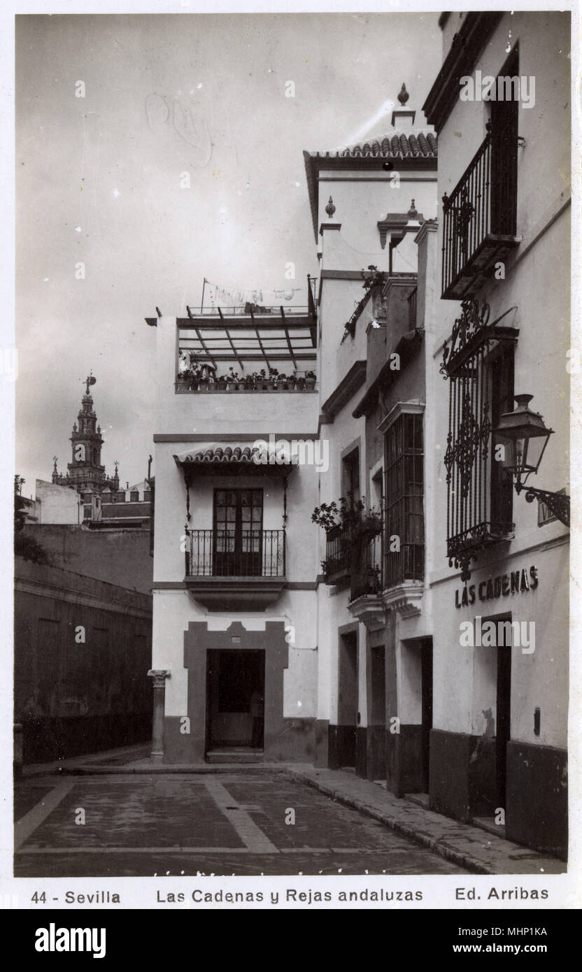 Las Cadenas bar, Seville, Spain Stock Photo Alamy