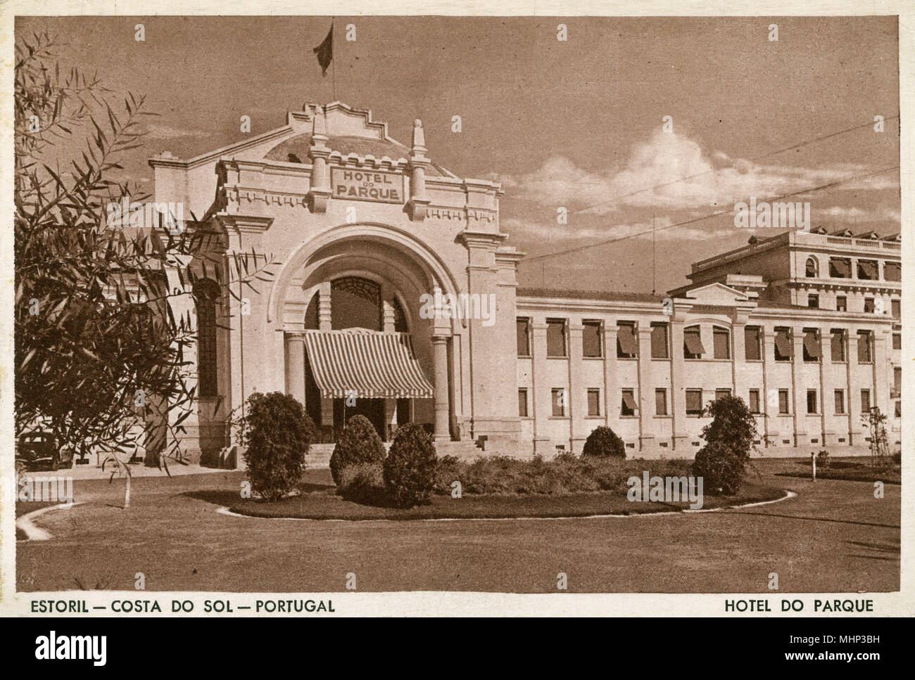 Hotel do Parque, Estoril, Cascais, Portugal Stock Photo