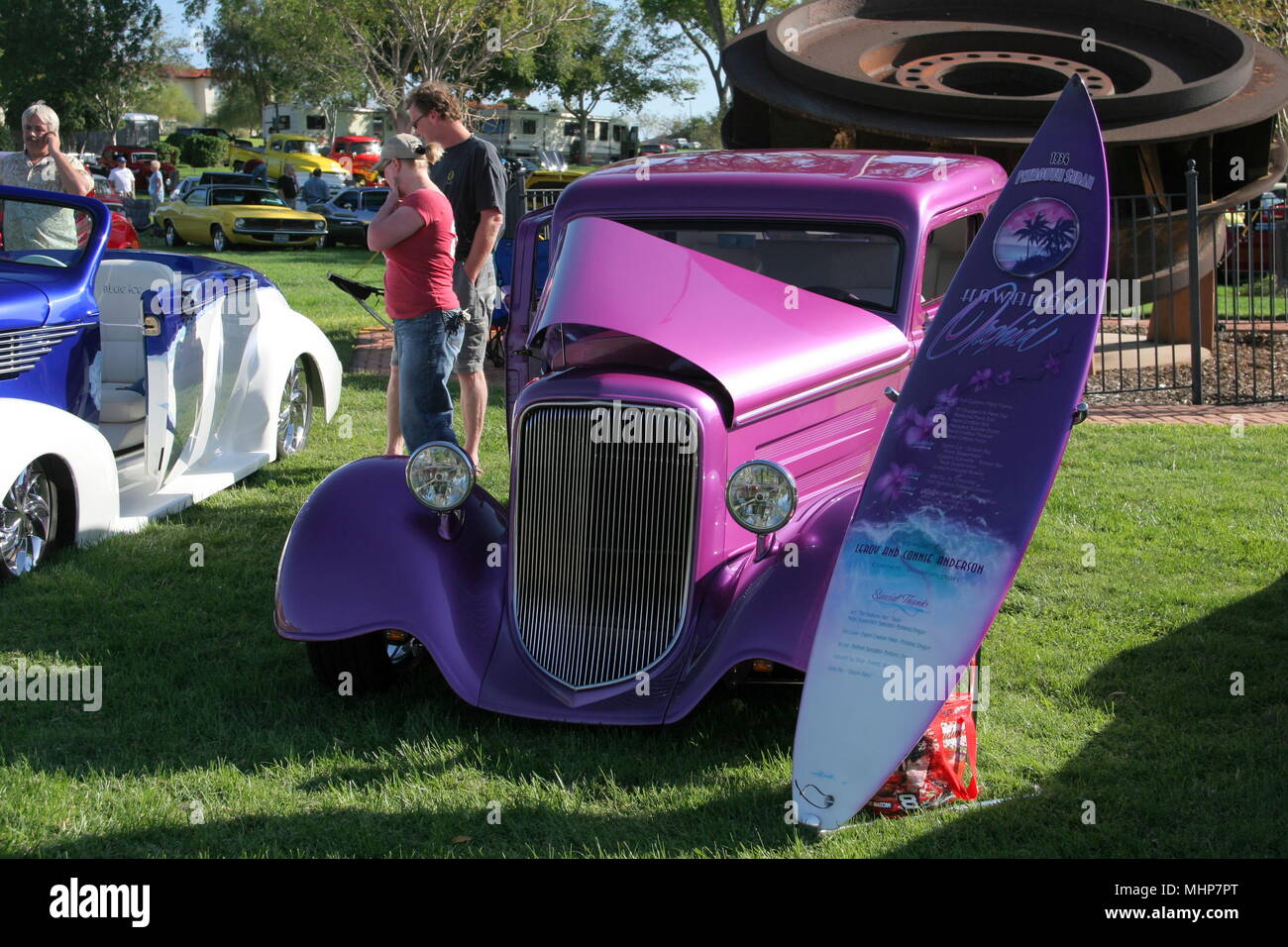 Custom cars at Boulder City Nevada USA Stock Photo Alamy