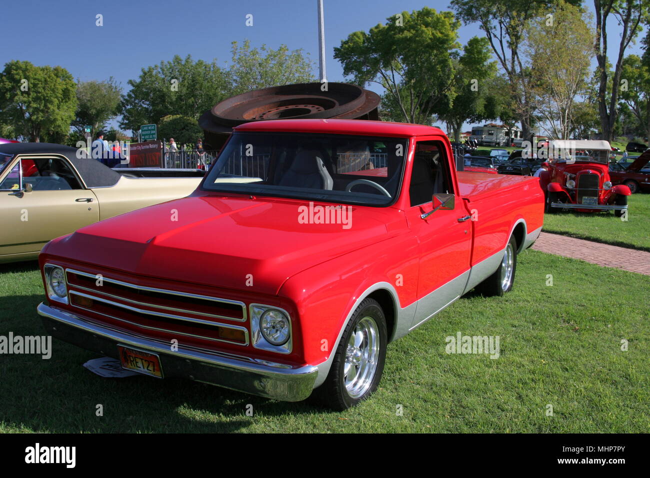 Custom cars at Boulder City Nevada USA Stock Photo Alamy