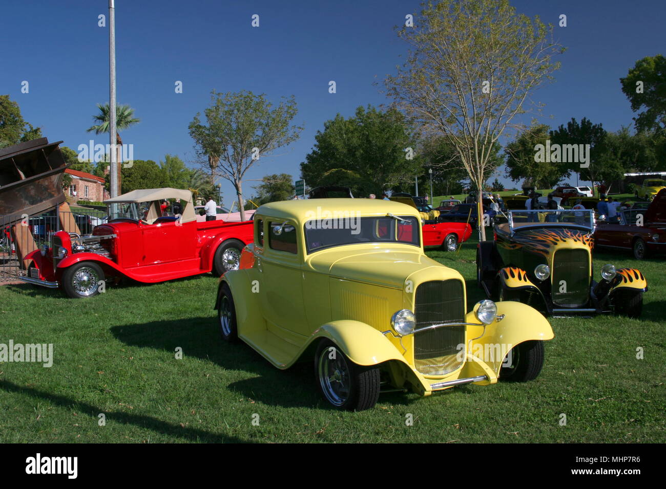 Custom cars at Boulder City Nevada USA Stock Photo Alamy