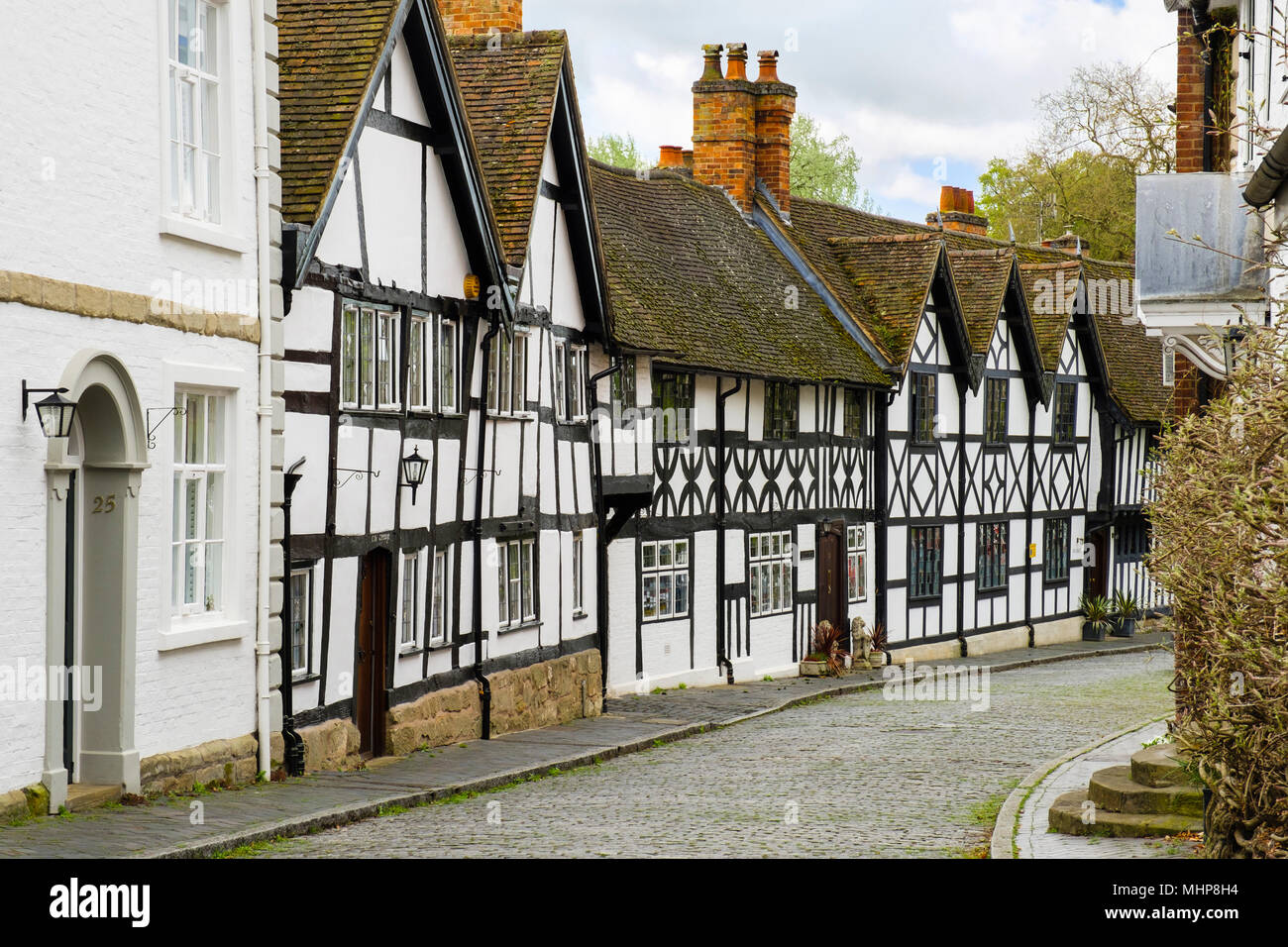 Cobbled street town warwick hires stock photography and images Alamy