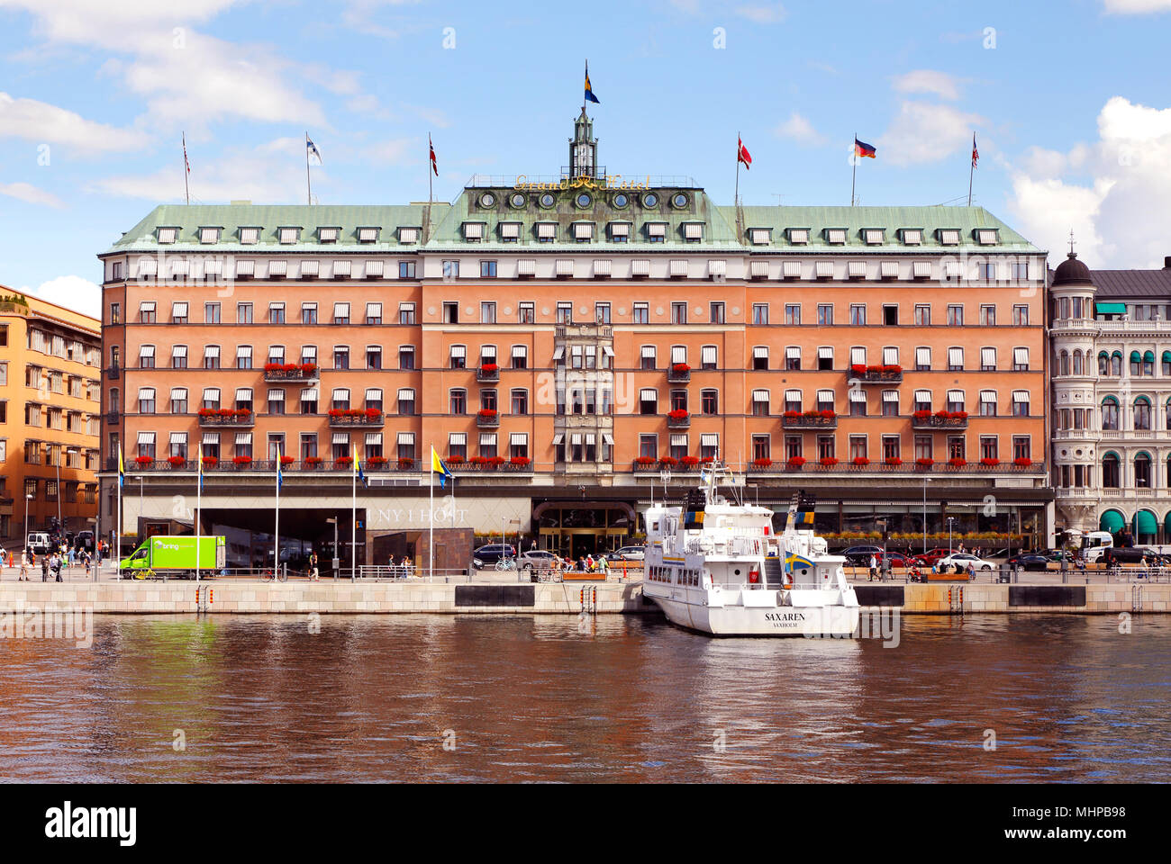 Grand Hotel, Stockholm, Sveden. Stock Photo