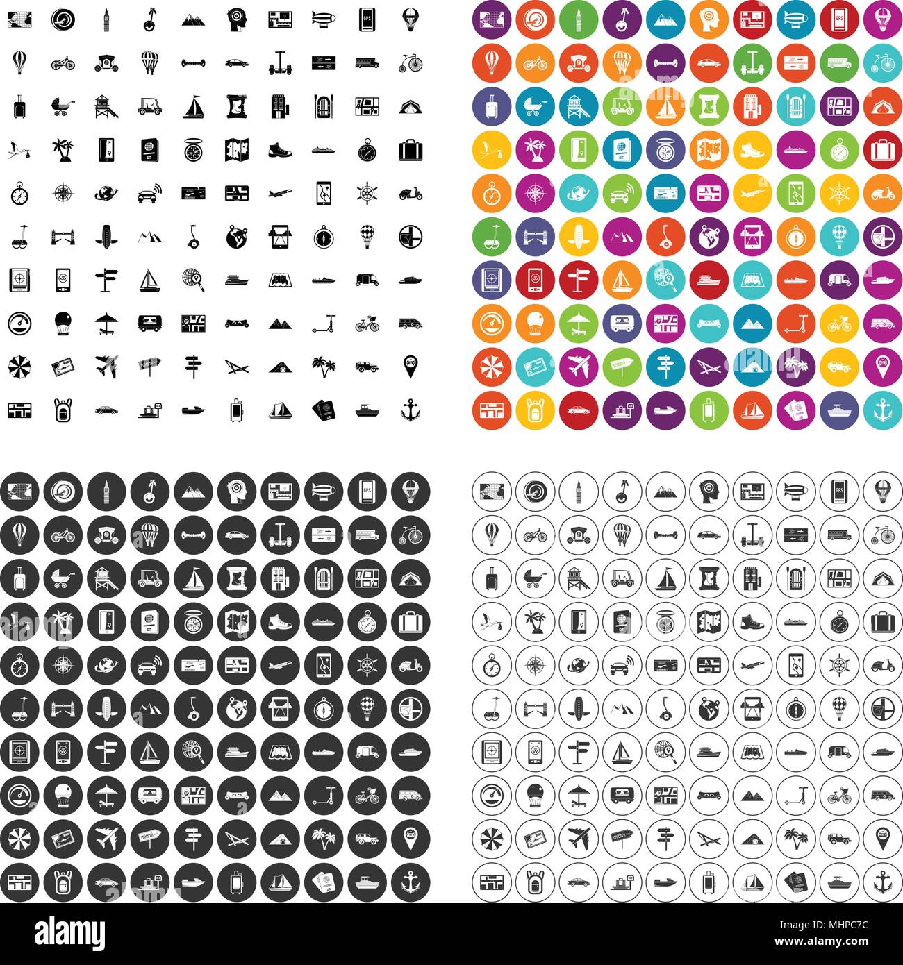 Trailer boat parking Stock Vector Images - Alamy