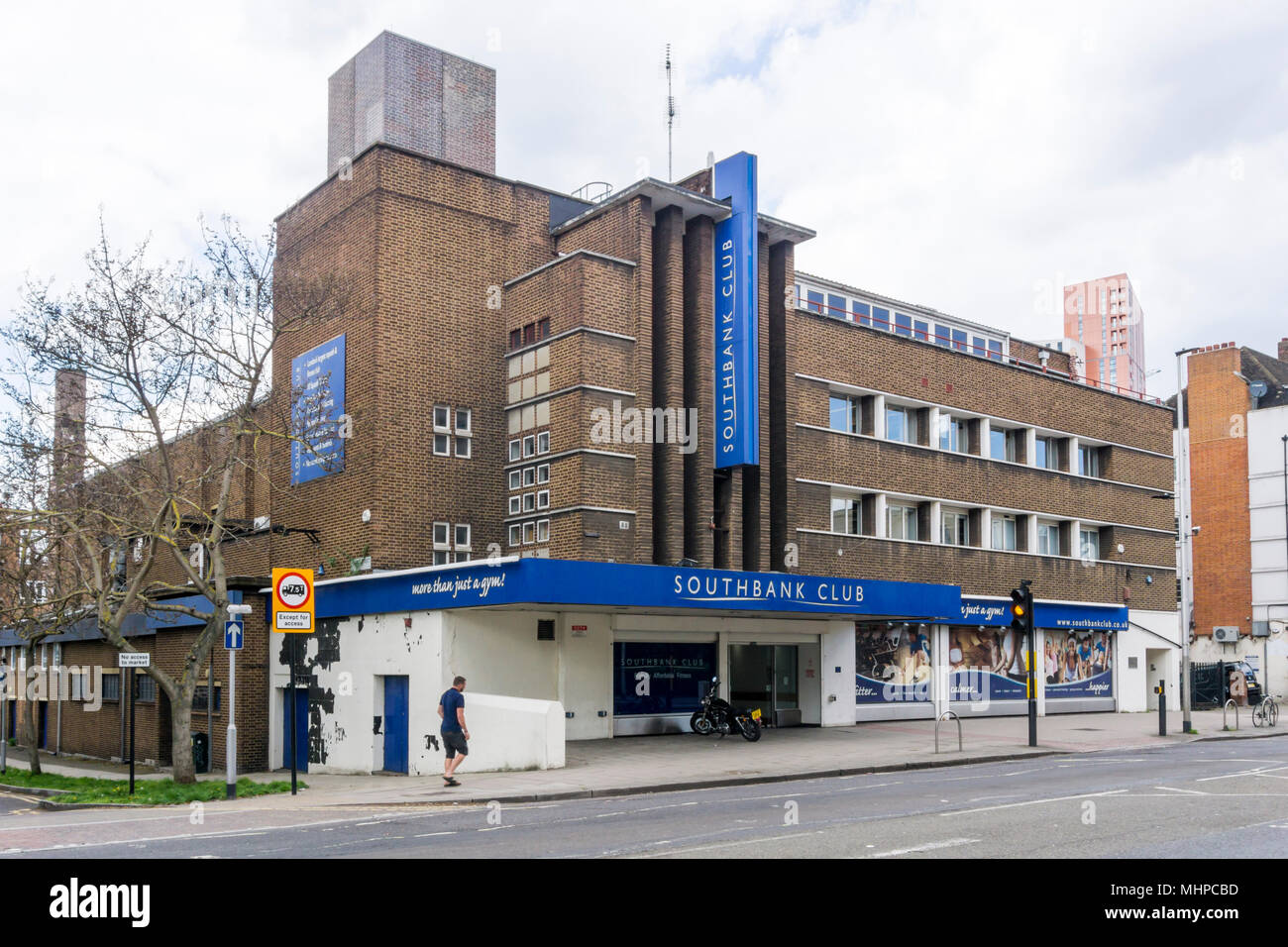 The Southbank Club, a fitness club on Wandsworth Road in South London. Stock Photo