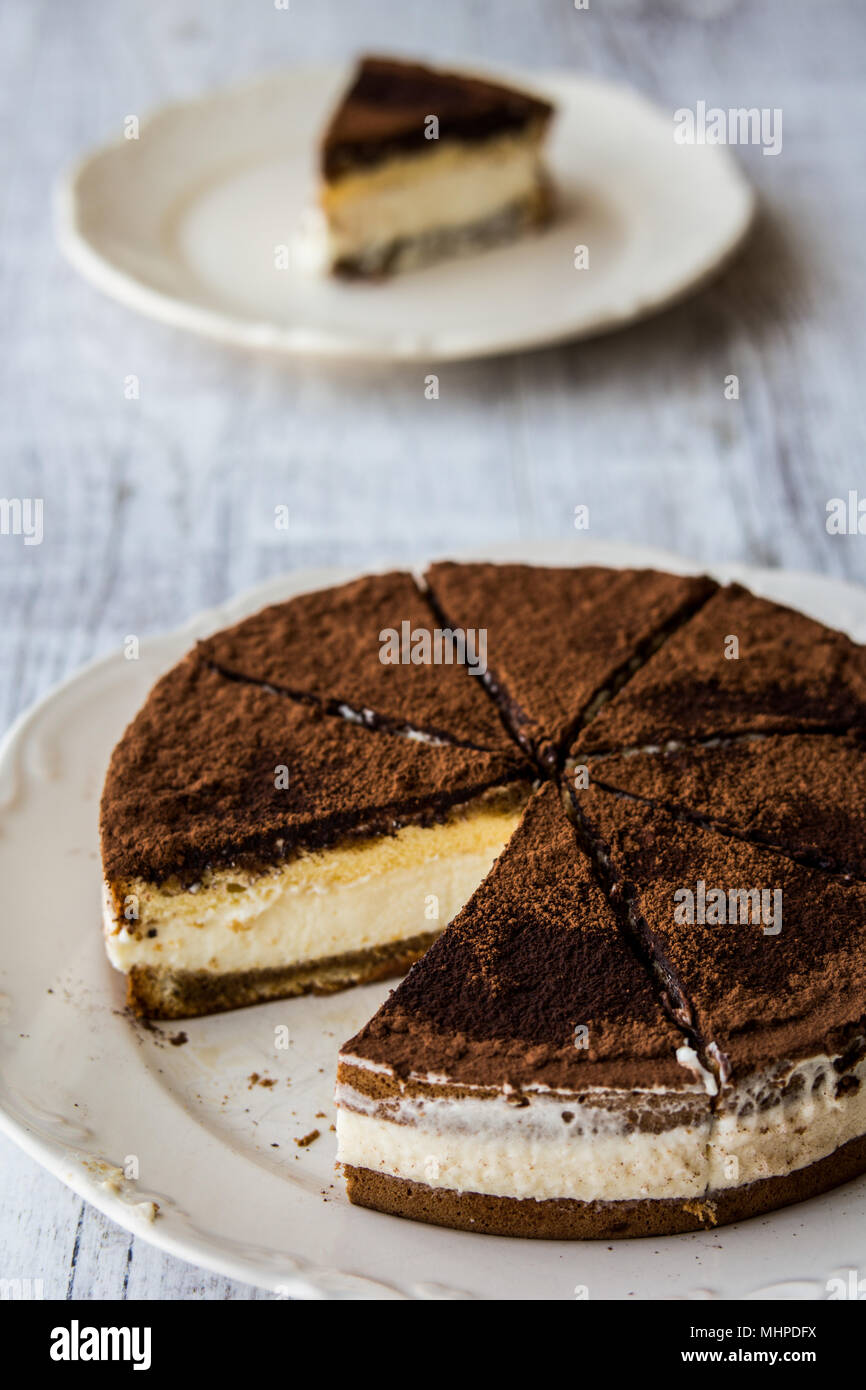 Tiramisu is a popular coffeeflavoured Italian dessert Stock Photo Alamy