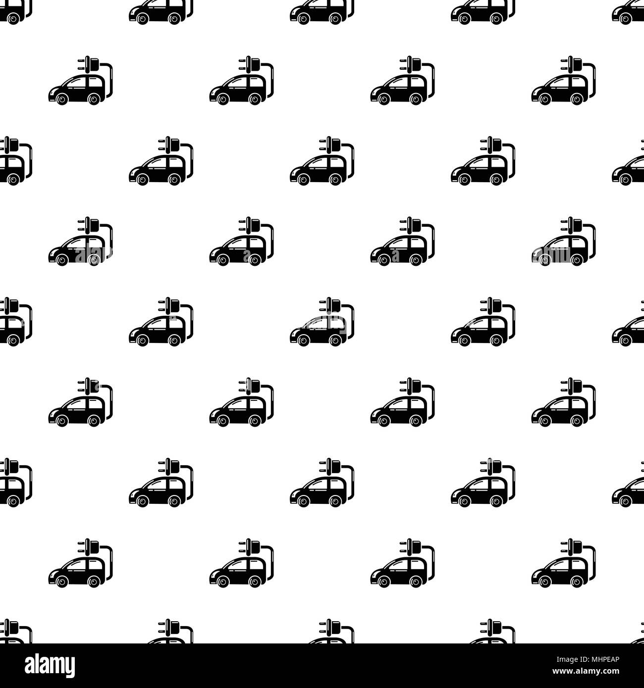 Electric car pattern simple hi-res stock photography and images - Alamy