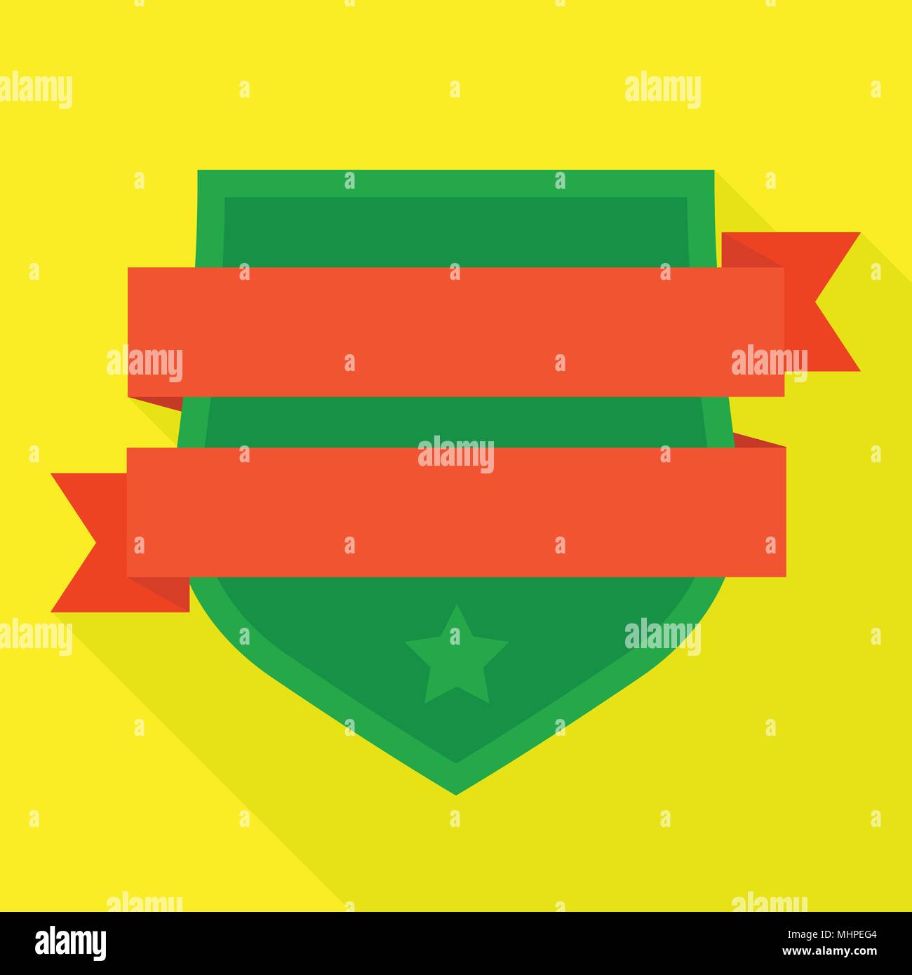 Protection shield icon, flat style Stock Vector Image & Art - Alamy