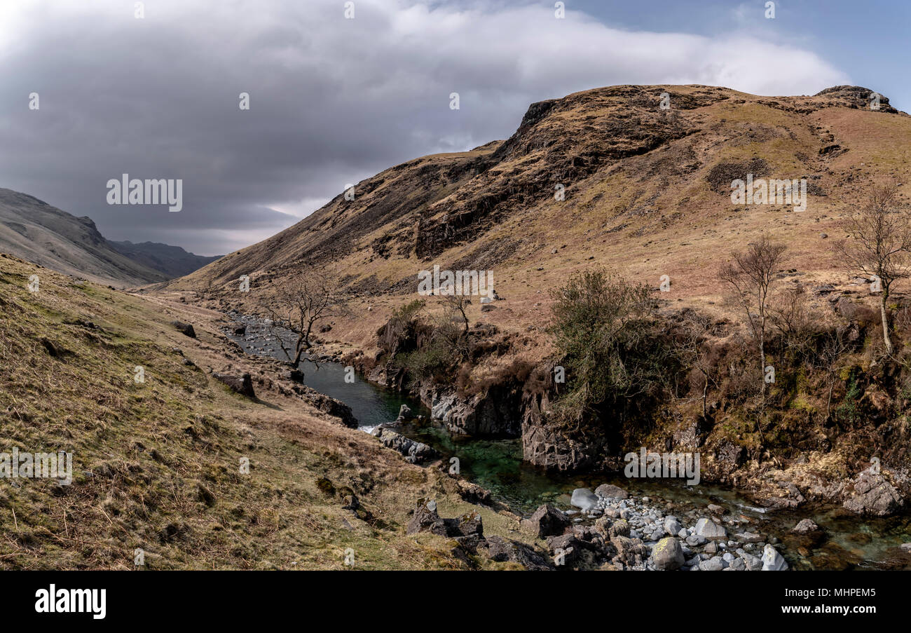 River Esk, Eskdale, Cumbria Stock Photo