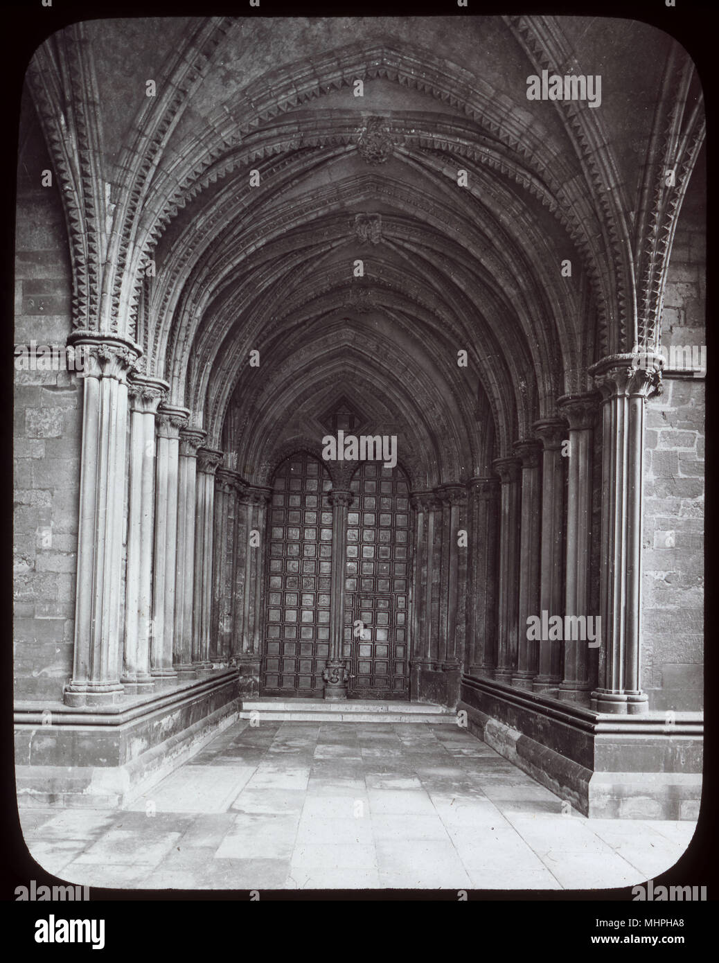 Galilee Porch, Lincoln Cathedral, Lincolnshire Stock Photo Alamy