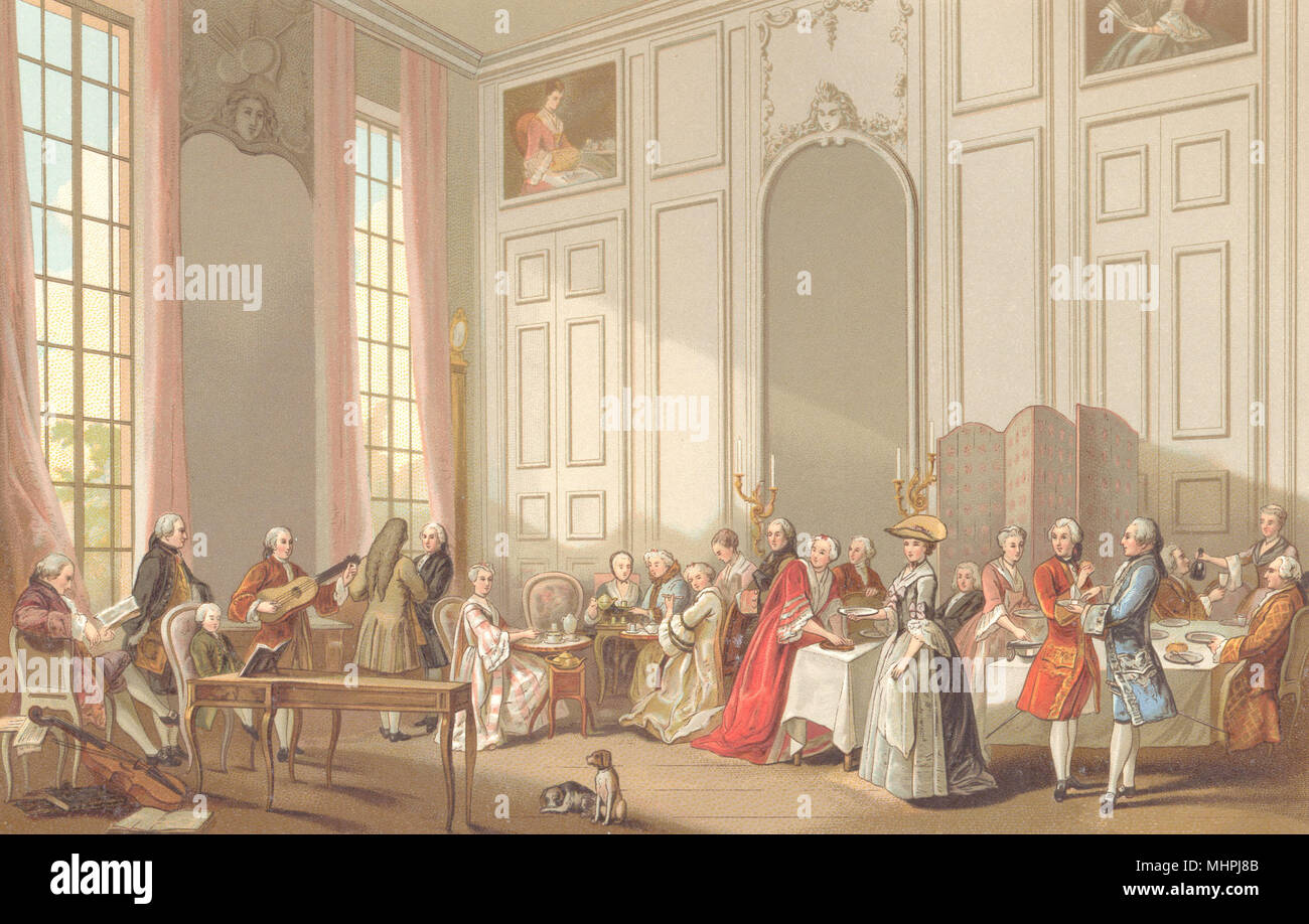 Tea 18th century hi-res stock photography and images - Alamy
