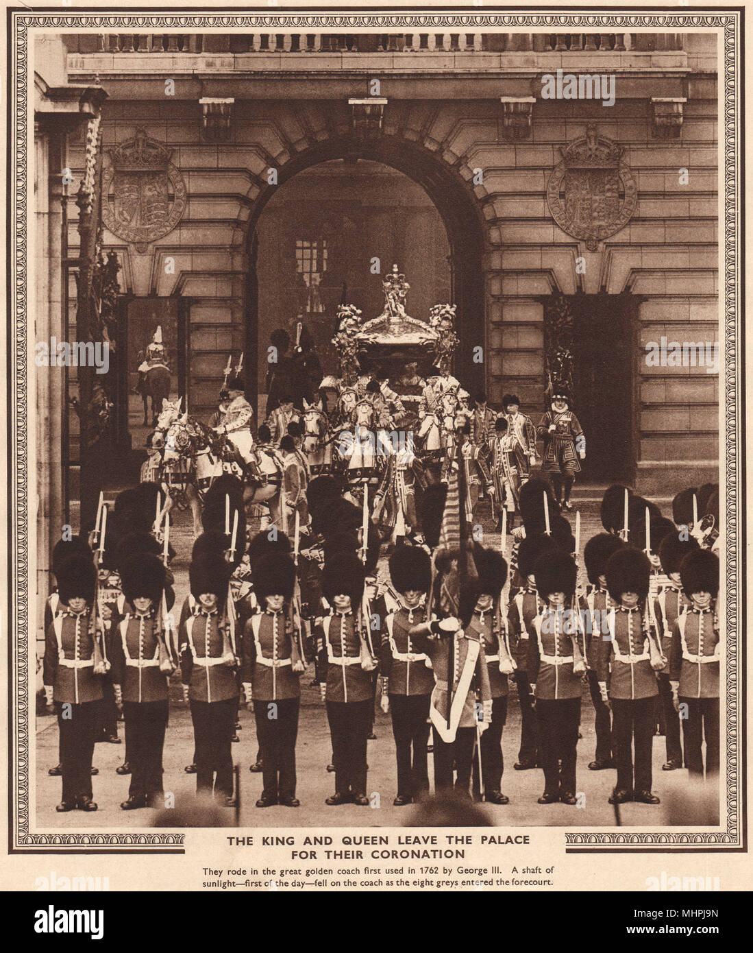1937 coronation of king george vi hi-res stock photography and images ...