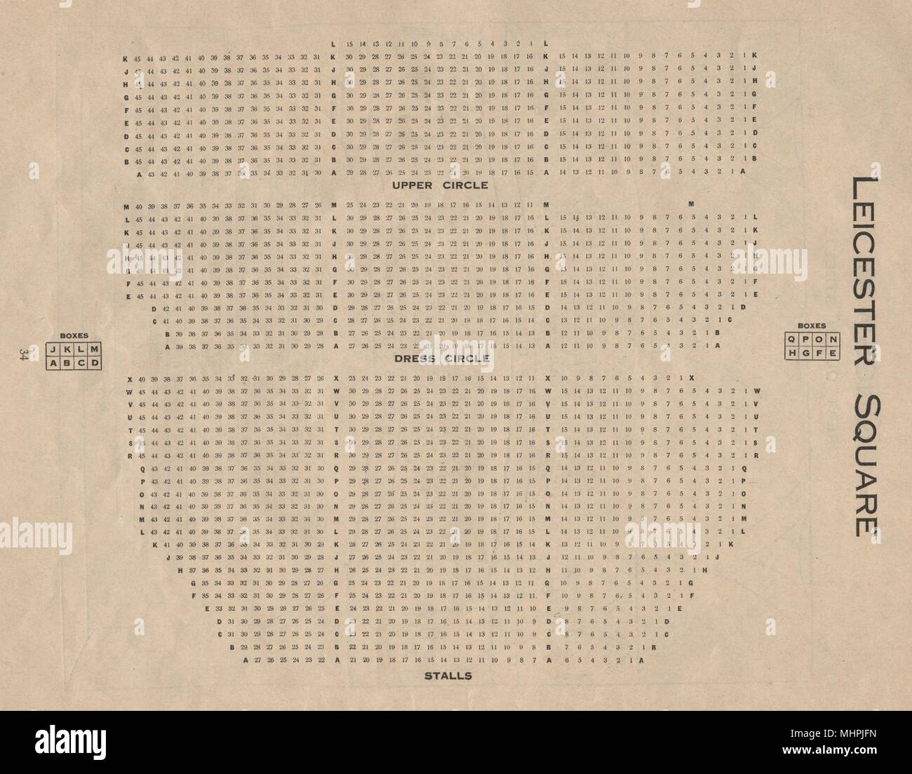 Alhambra Theatre Seating Chart