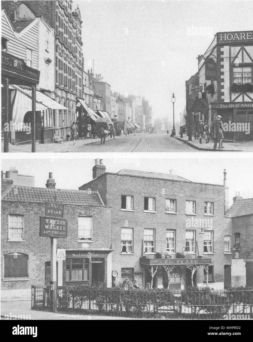 Highgate village london Black and White Stock Photos & Images Alamy