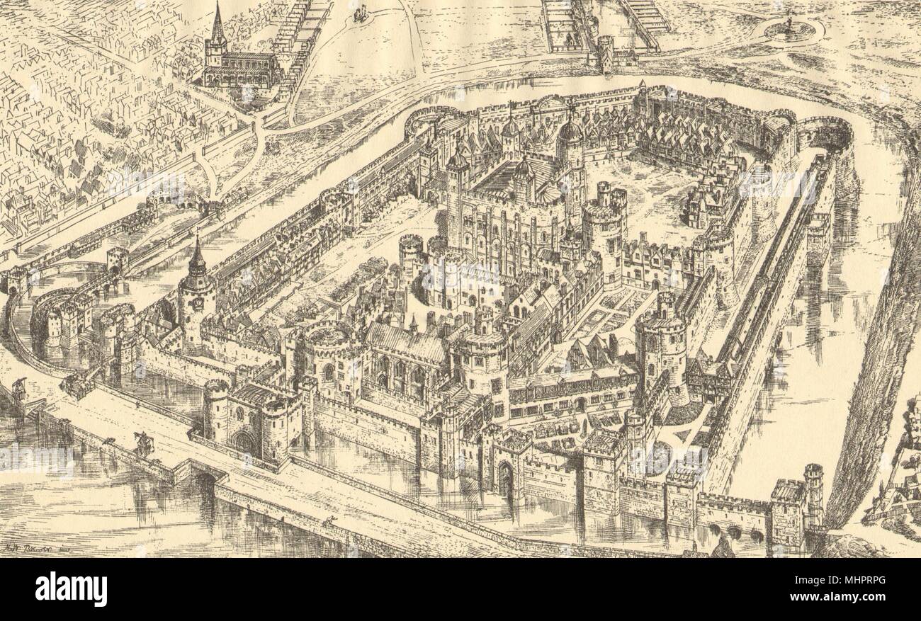 Medieval Tower Of London