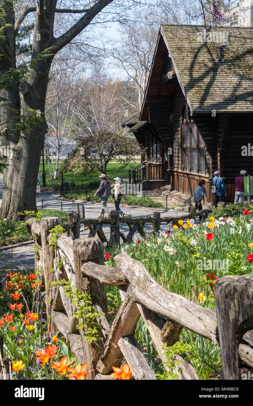 Swedish Cottage Theatre in Central Park, NYC, USA Stock