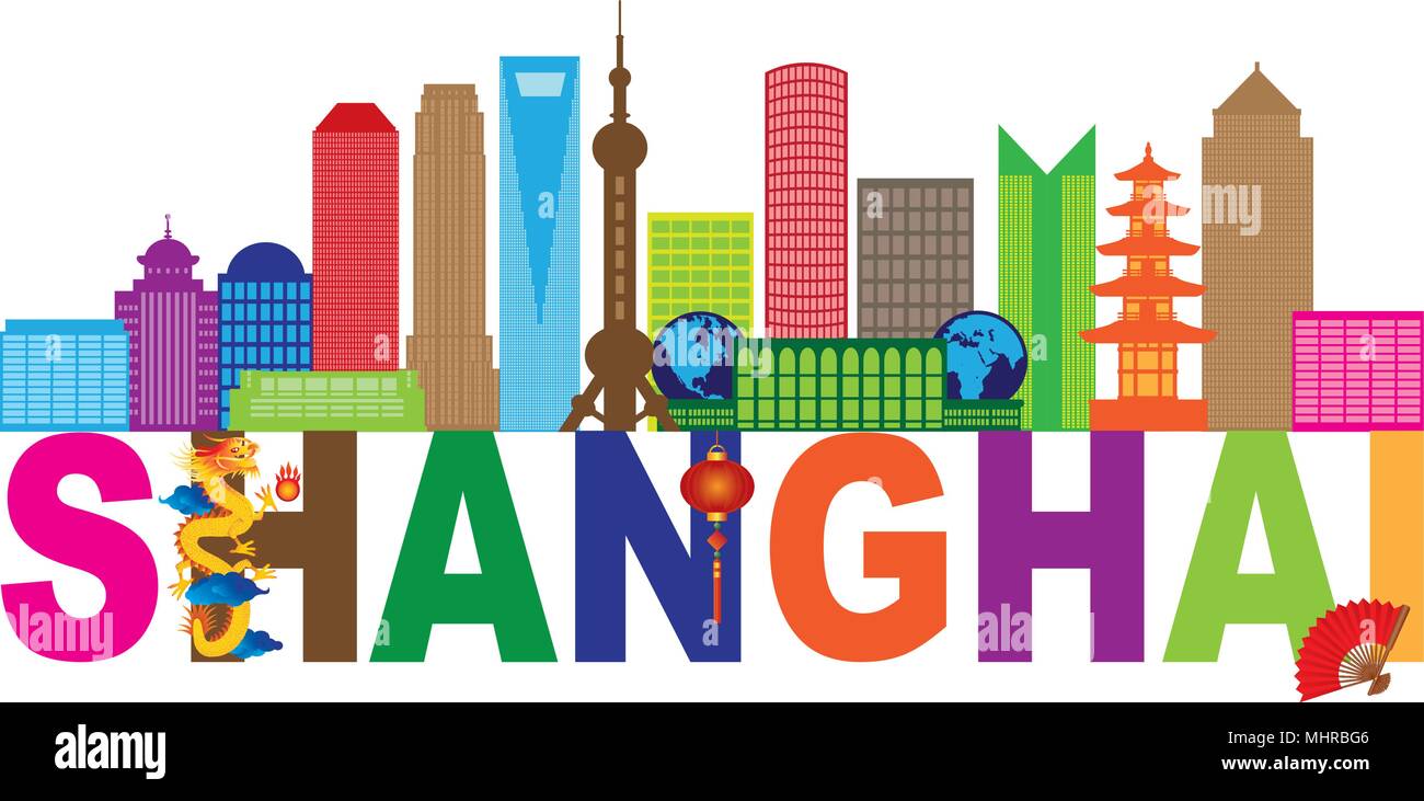 Shanghai China City Skyline Outline Silhouette Color Text Abstract Isolated On White Background Illustration Stock Vector Image Art Alamy Shanghai China City Skyline Outline Silhouette Color Text Abstract Isolated On White Background Illustration Stock Vector Image Art Alamy