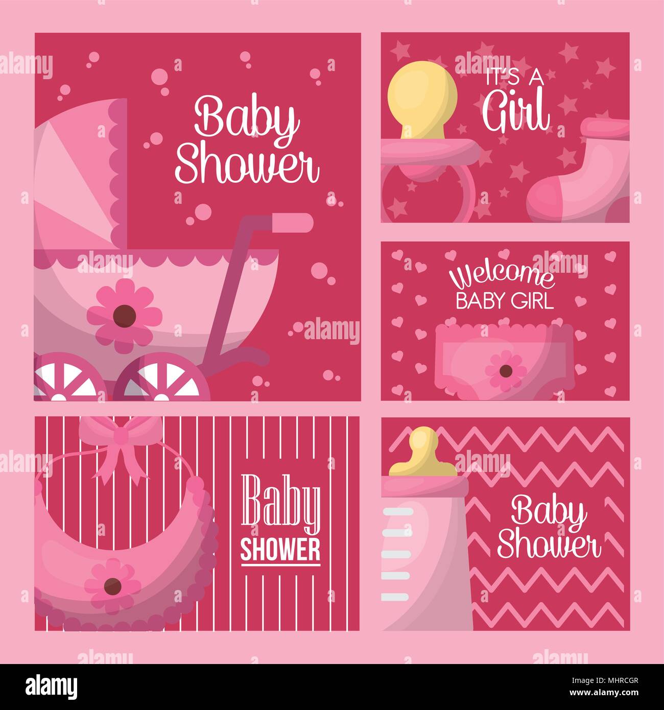 baby shower celebration Stock Vector Image & Art Alamy