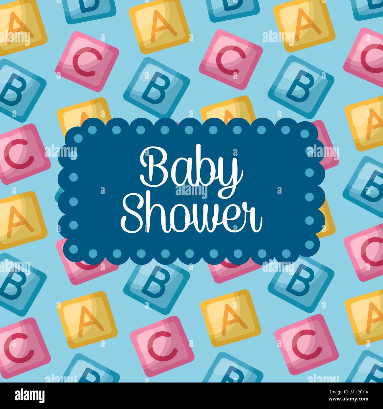 baby shower celebration Stock Vector Image & Art Alamy