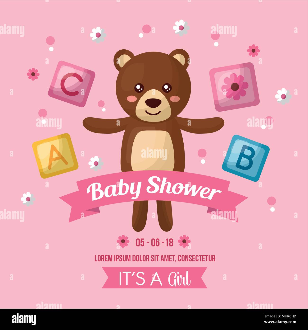 baby shower celebration Stock Vector Image & Art Alamy