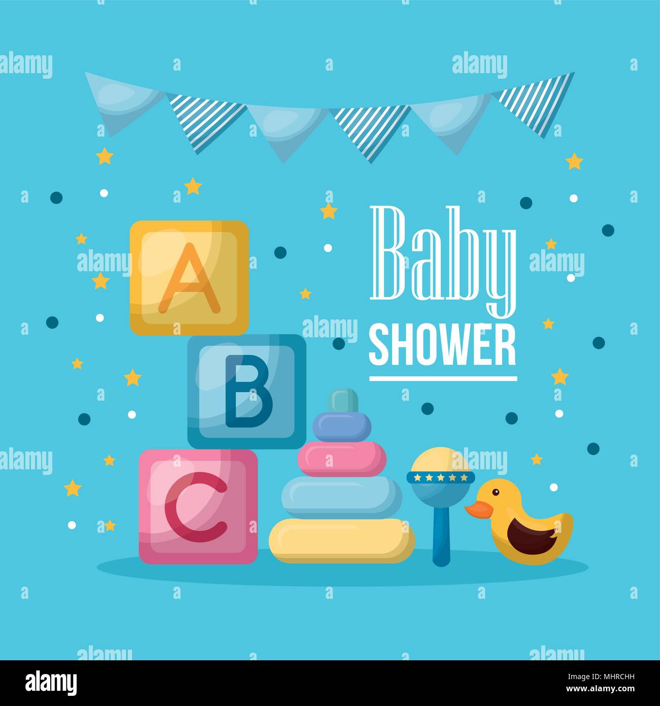 baby shower celebration Stock Vector Image & Art Alamy