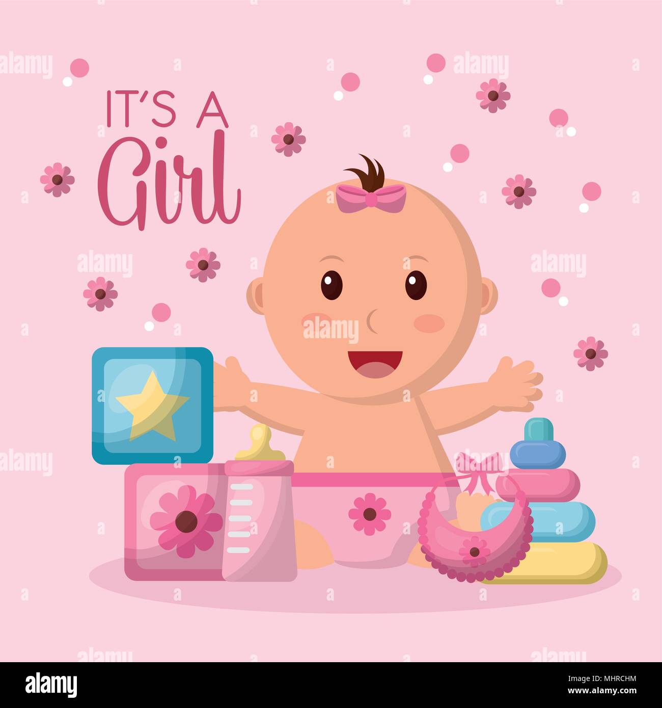 baby shower celebration Stock Vector Image & Art Alamy