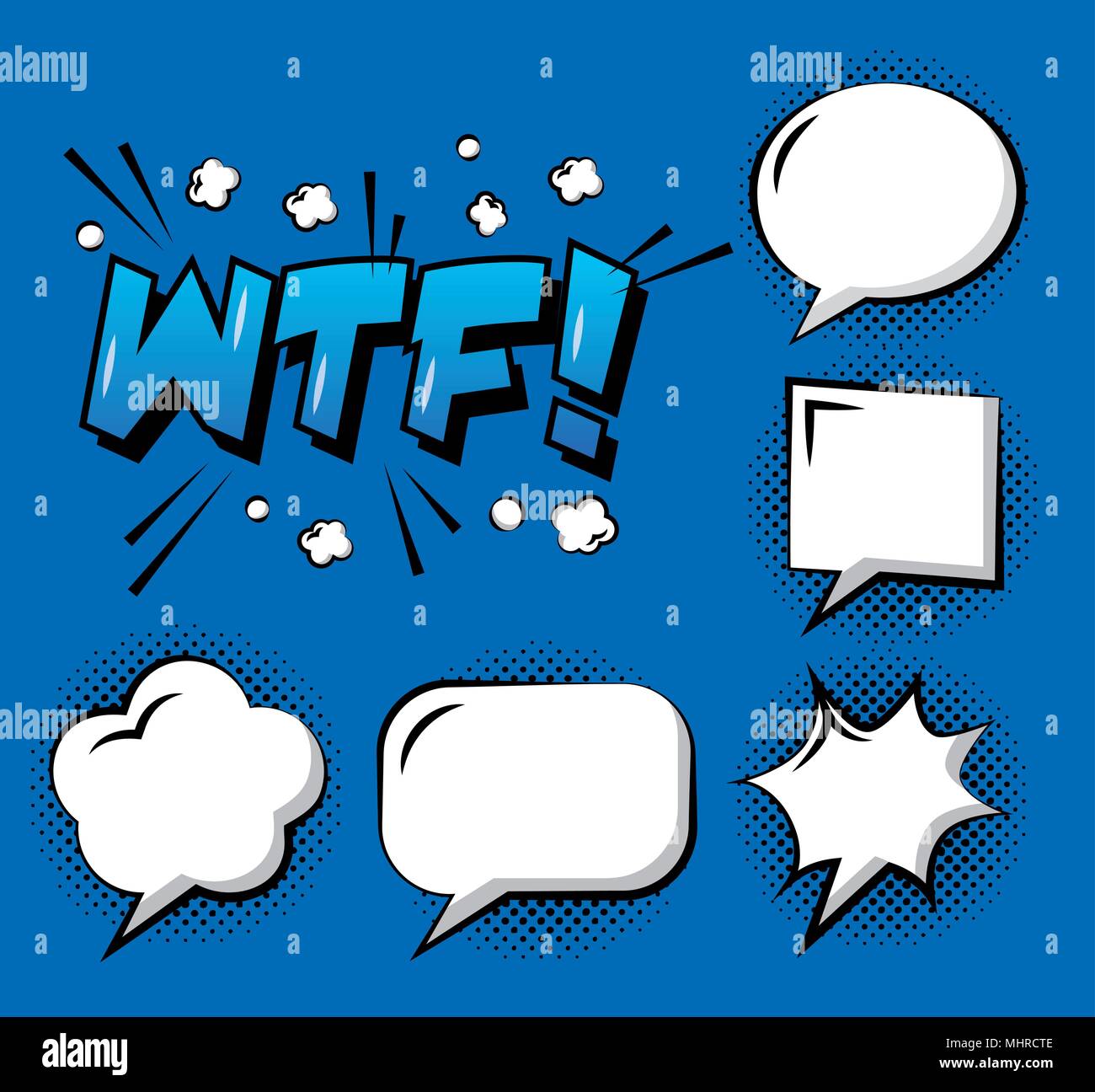 comic pop art speech bubble Stock Vector Image & Art - Alamy
