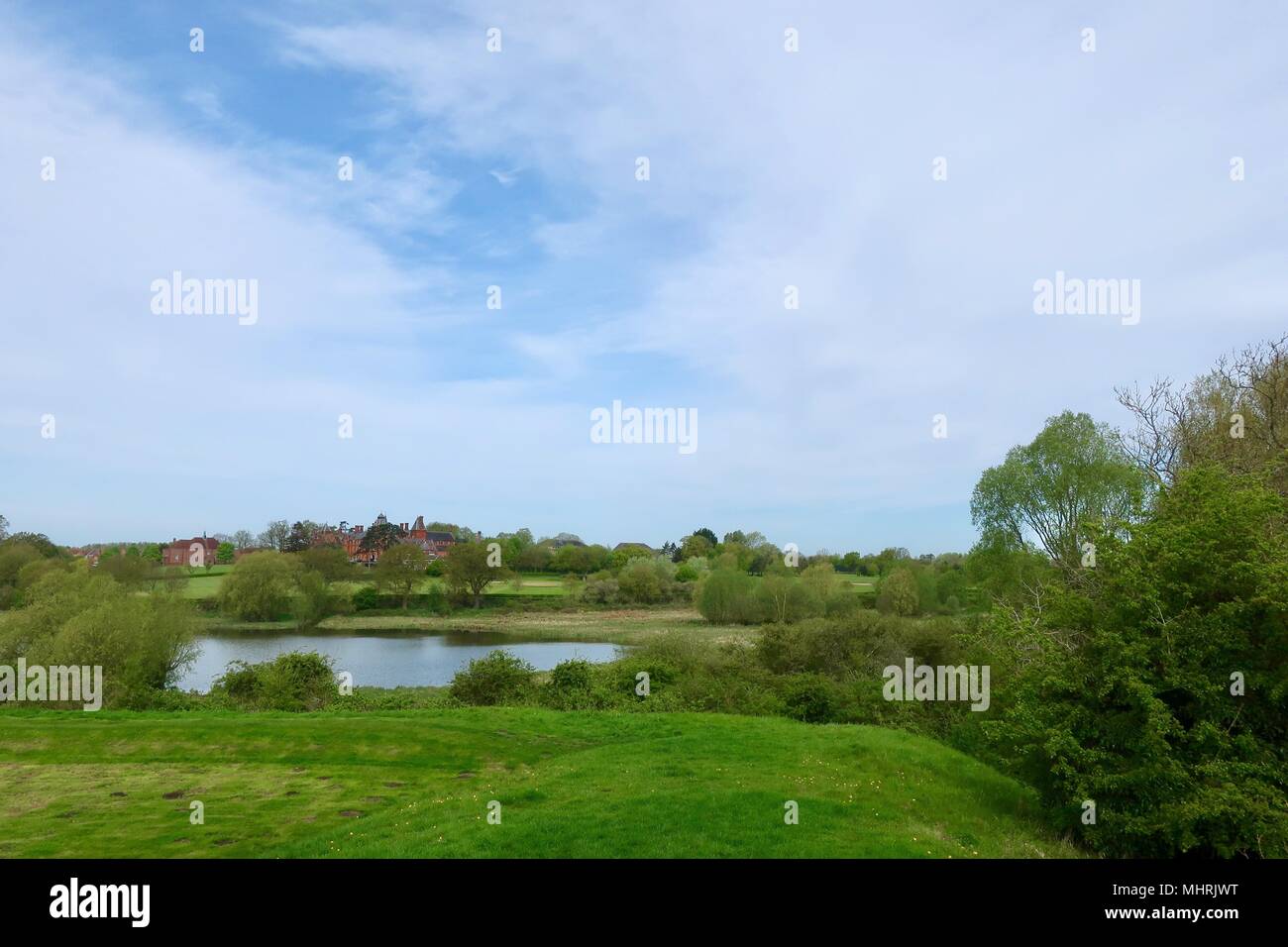 Woodbridge, Suffolk, UK. 3rd May 2018. UK Weather Bright sunny spring