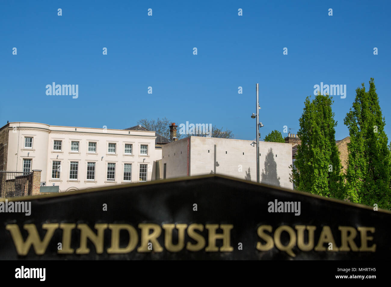 London UK 3rd May 2018 legal clinics throughout May at Black Cultural Archives which is located on Windrush Square in Brixton for those affected by the Windrush migration scandal. Credit: Thabo Jaiyesimi/Alamy Live News Stock Photo