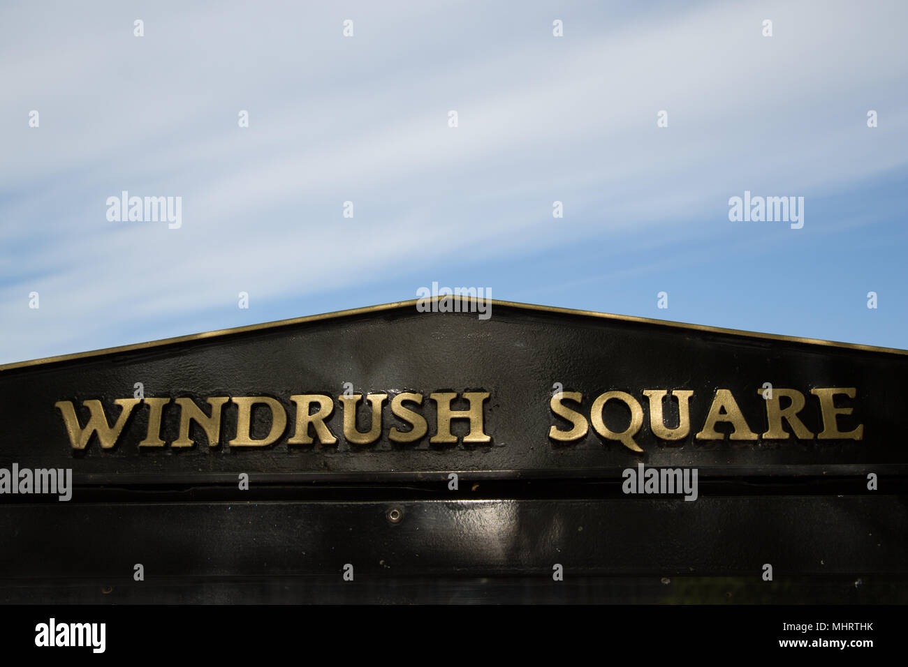 London UK 3rd May 2018 legal clinics throughout May at Black Cultural Archives which is located on Windrush Square in Brixton for those affected by the Windrush migration scandal. Credit: Thabo Jaiyesimi/Alamy Live News Stock Photo