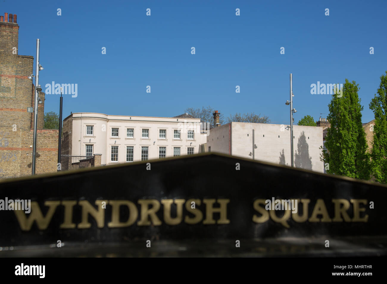 London UK 3rd May 2018 legal clinics throughout May at Black Cultural Archives which is located on Windrush Square in Brixton for those affected by the Windrush migration scandal. Credit: Thabo Jaiyesimi/Alamy Live News Stock Photo