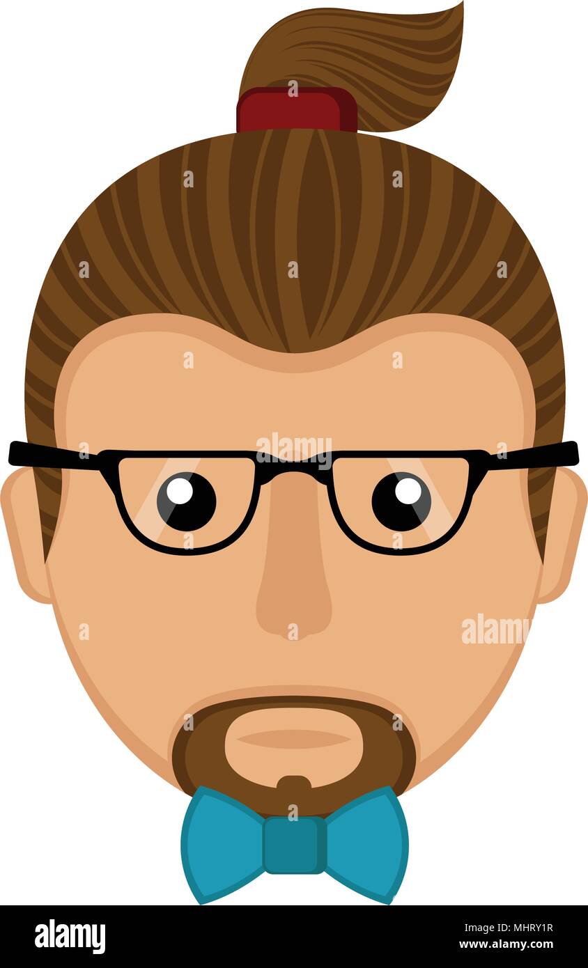 Hipster avatar icon Stock Vector Image & Art - Alamy