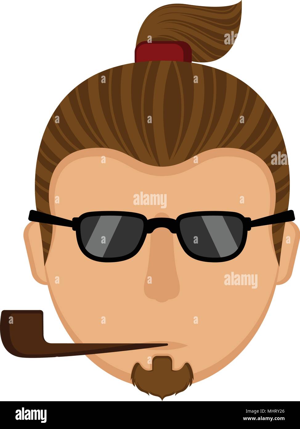 Hipster avatar icon Stock Vector Image & Art - Alamy