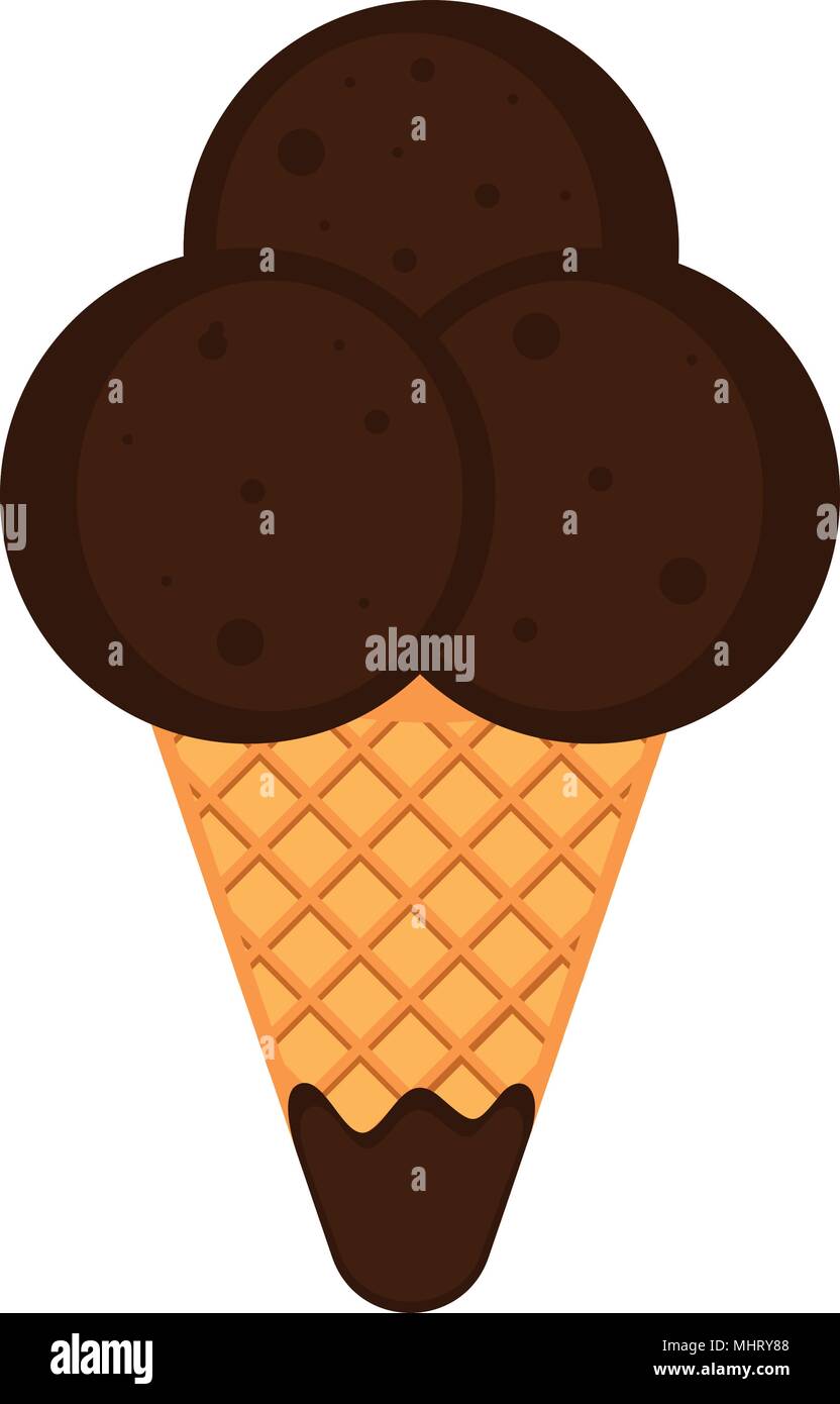 Isolated ice cream icon Stock Vector Image & Art - Alamy