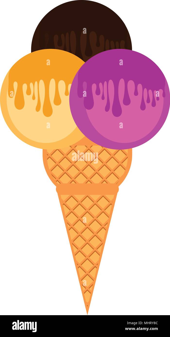 Isolated ice cream icon Stock Vector Image & Art - Alamy