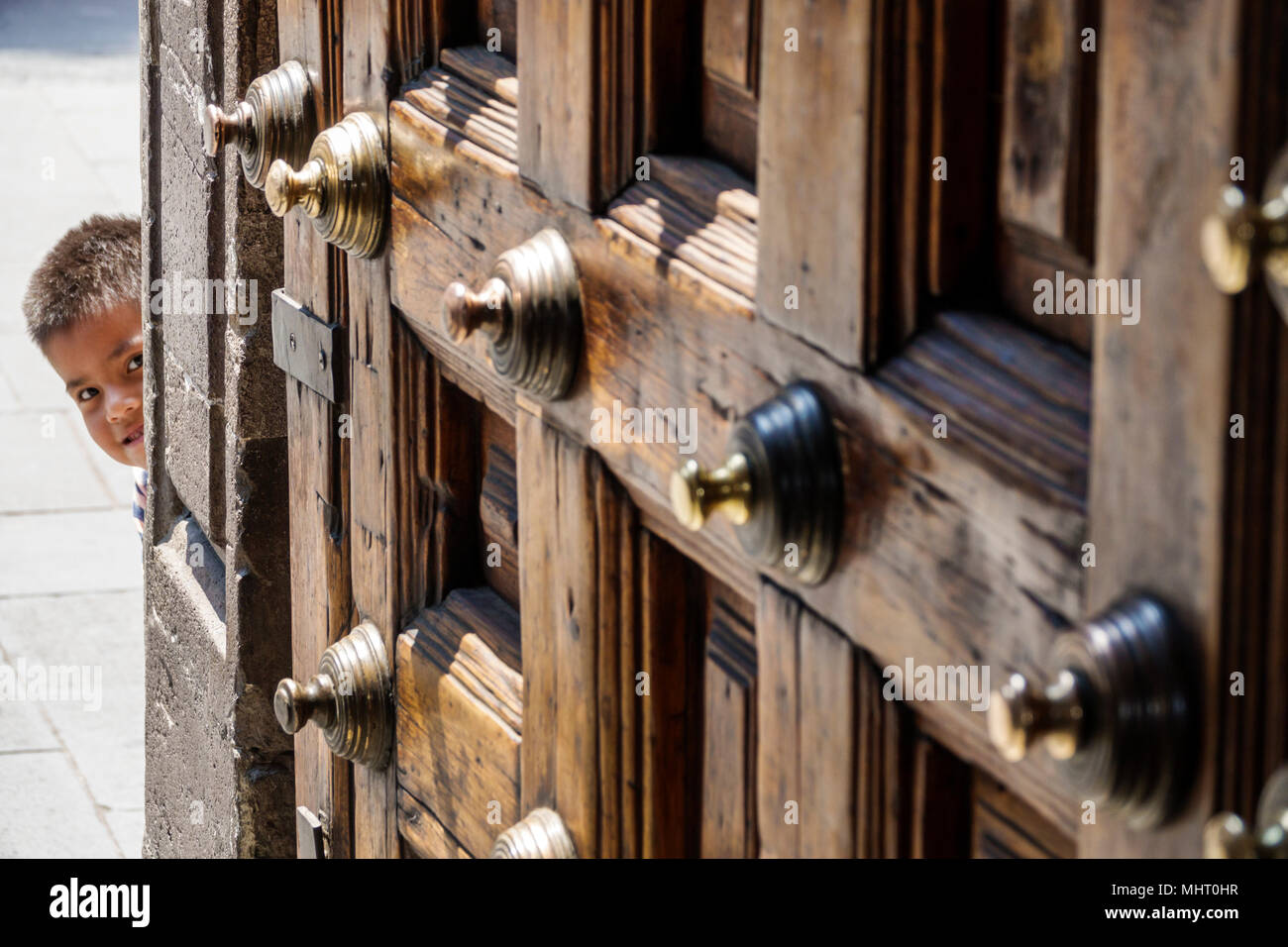 Mexico City,Mexican,Hispanic,Centro historico,historic Center Centre,Museo de Arte de la Secretaria de Hacienda y Credito Publico Art Museum,Antiguo P Stock Photo