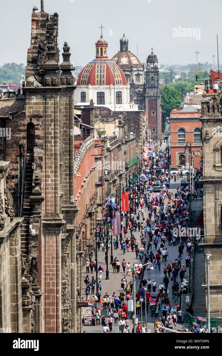 Mexico city skyline zocalo hi-res stock photography and images - Alamy
