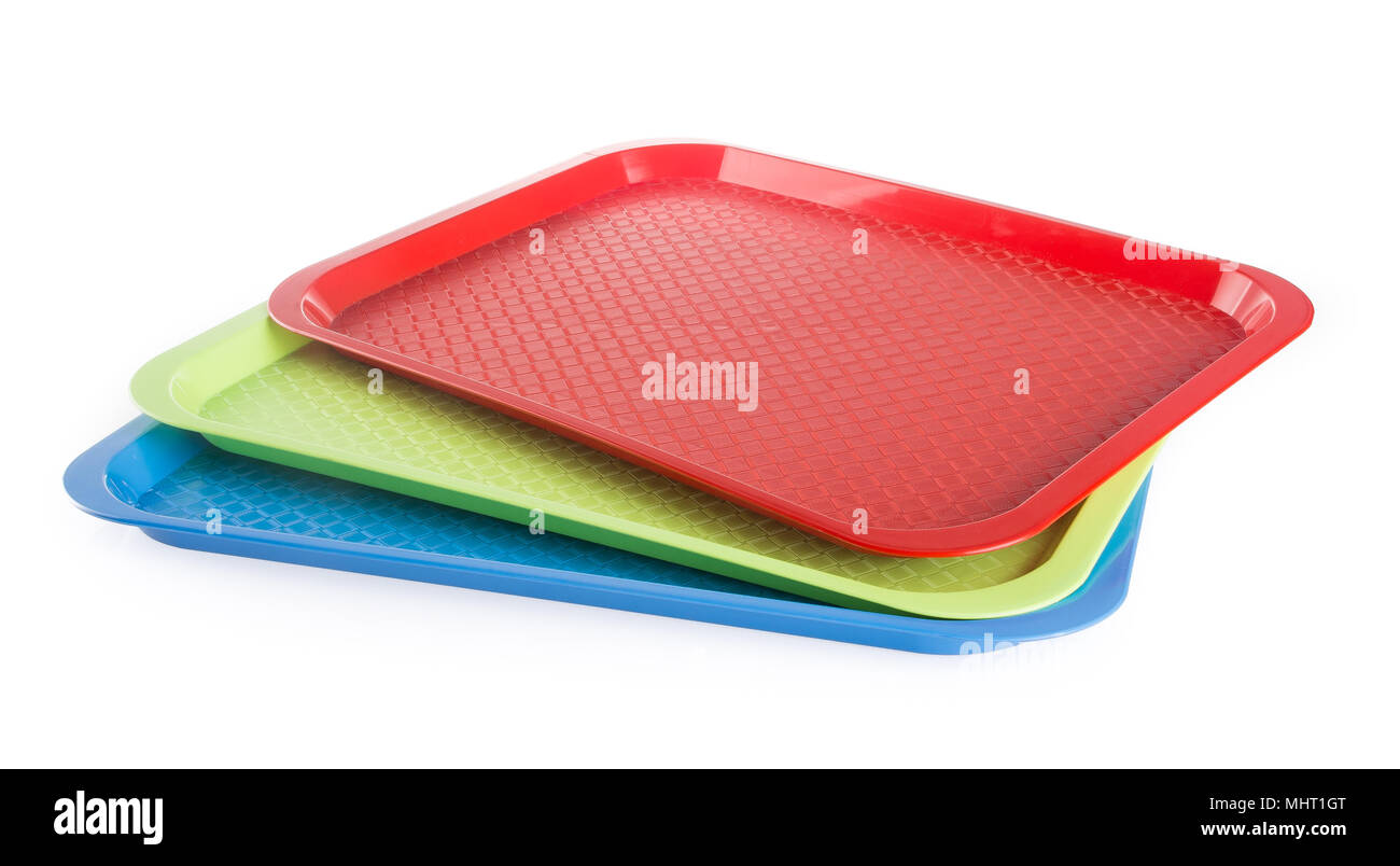 Empty School Lunch Tray Stock Photo - Download Image Now - Tray