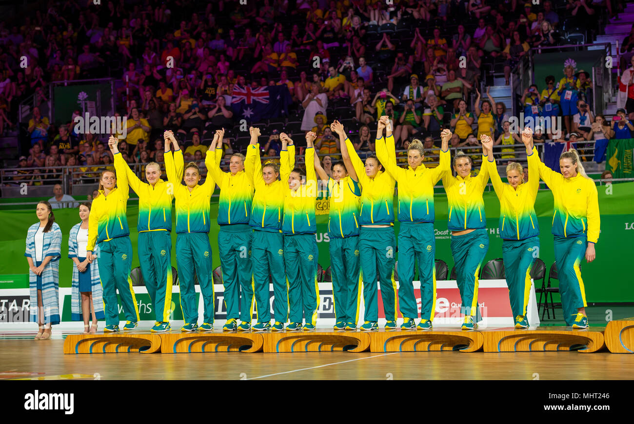Australia v England Netball Gold Medal Games 2018
