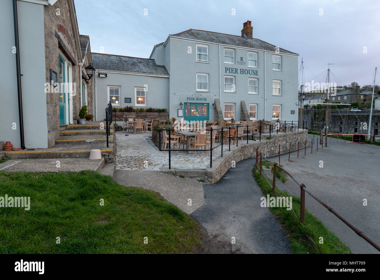 Charlestown, St Austell, Cornwall Stock Photo Alamy