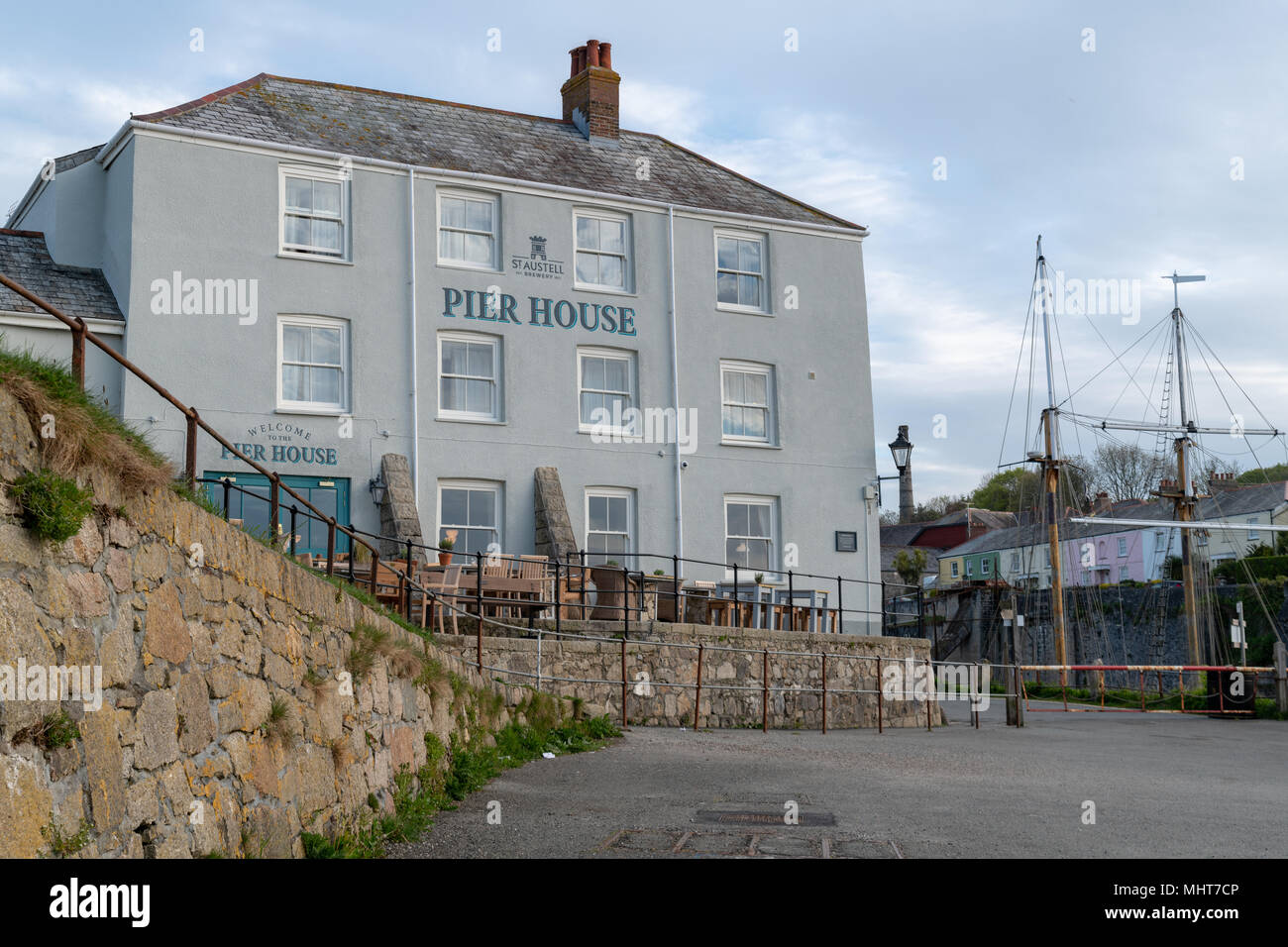 Charlestown, St Austell, Cornwall Stock Photo Alamy