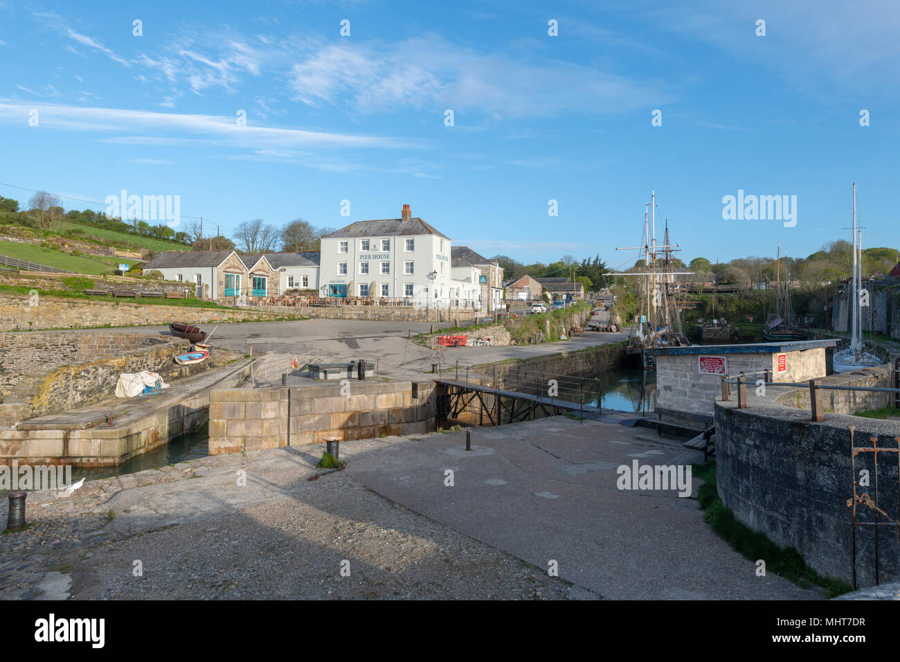 Charlestown, St Austell, Cornwall Stock Photo Alamy