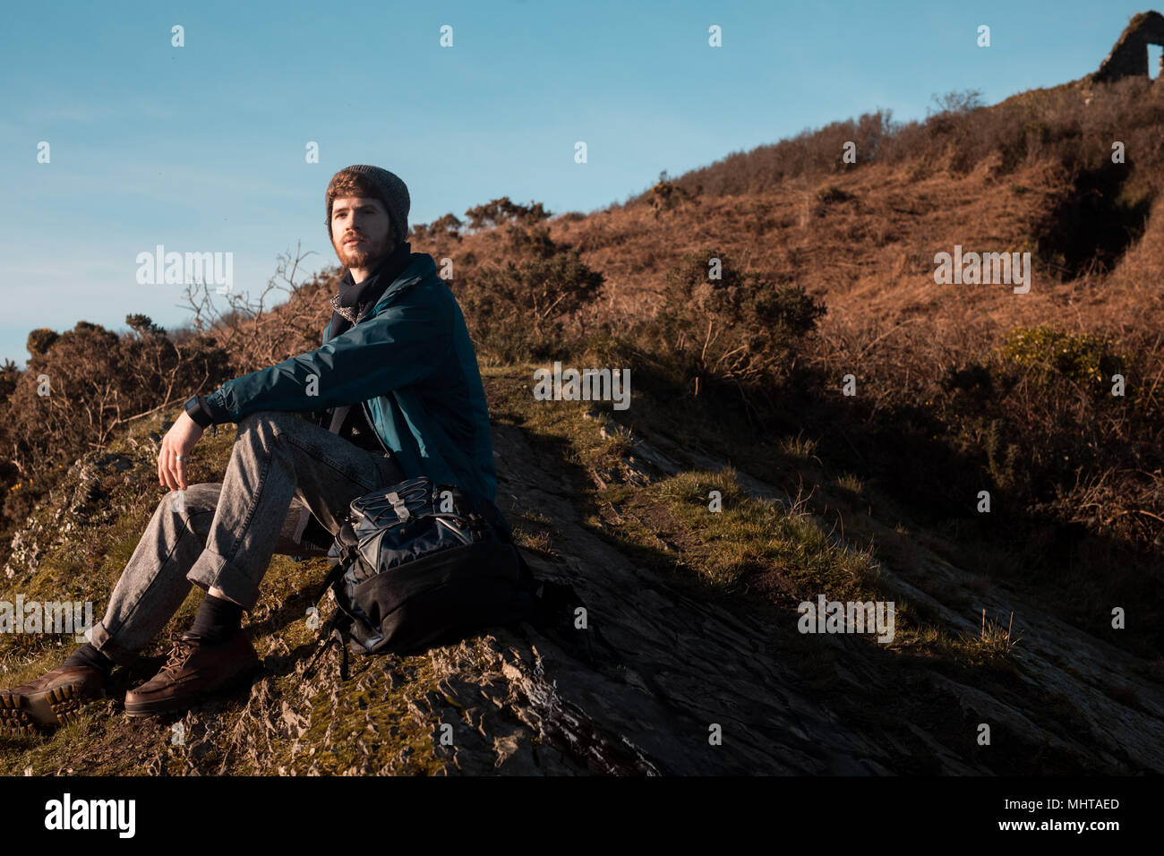 Male hiker hi-res stock photography and images - Alamy