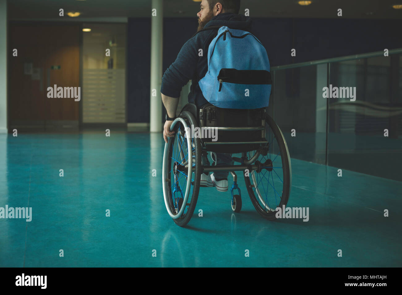 Disable man hi-res stock photography and images - Alamy