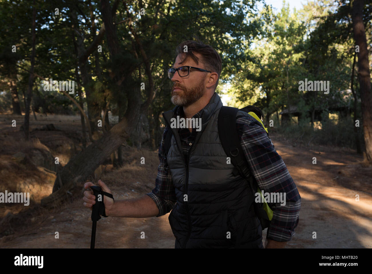 Rugged male hiker hi-res stock photography and images - Alamy