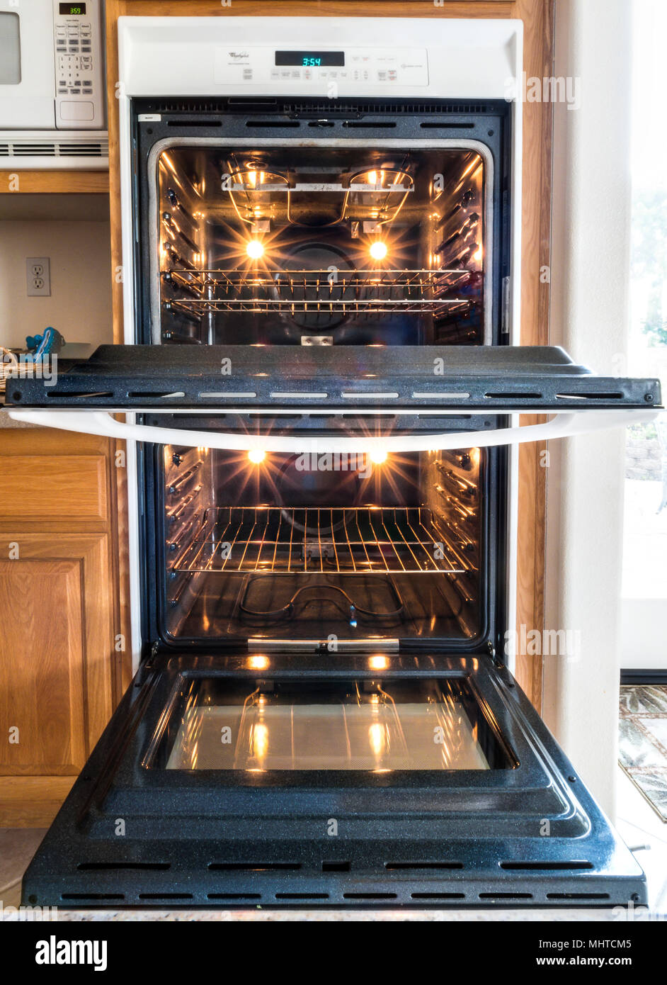 double electric convection oven Stock Photo Alamy