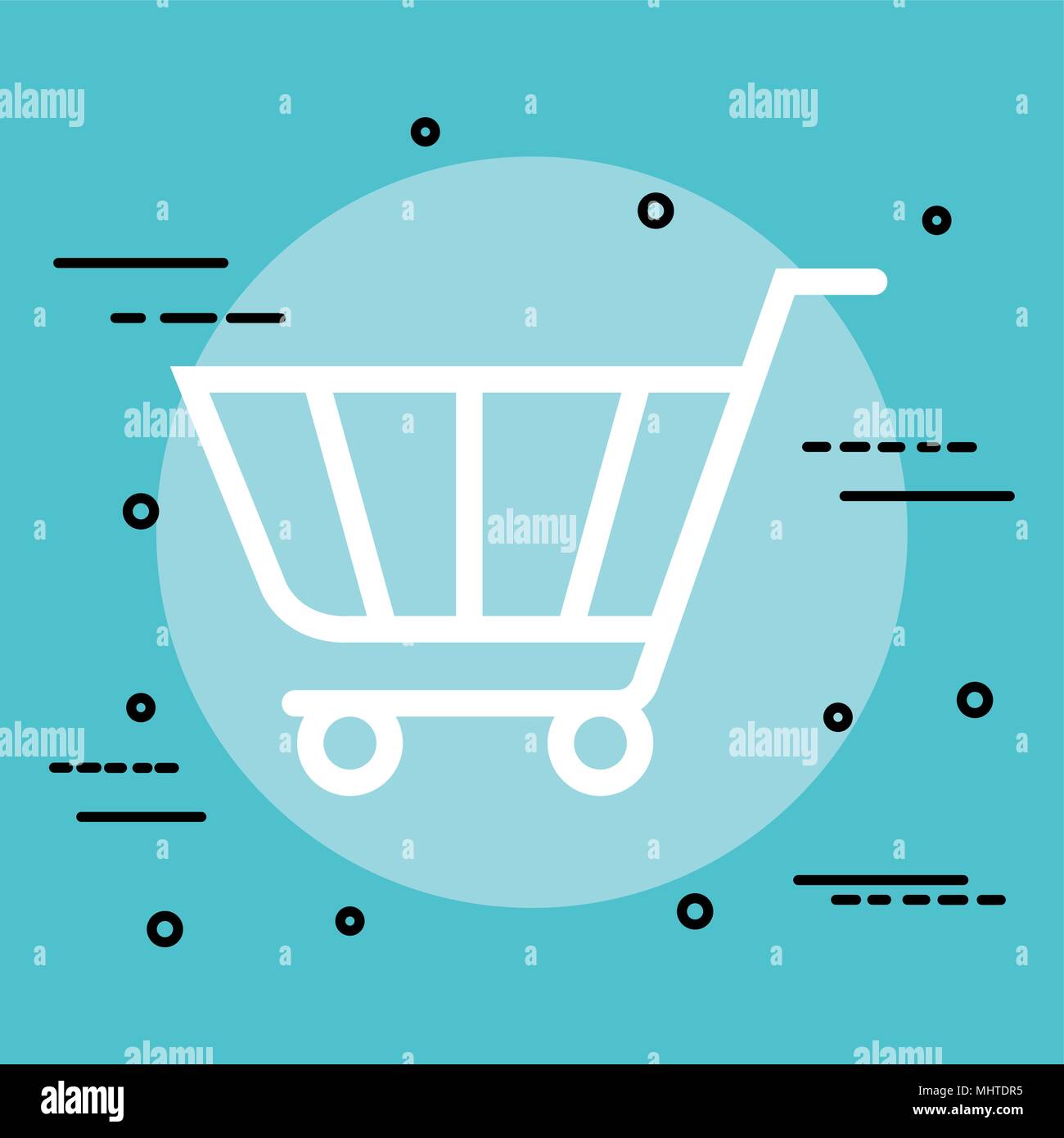 shopping cart isolated icon vector illustration design Stock Vector ...