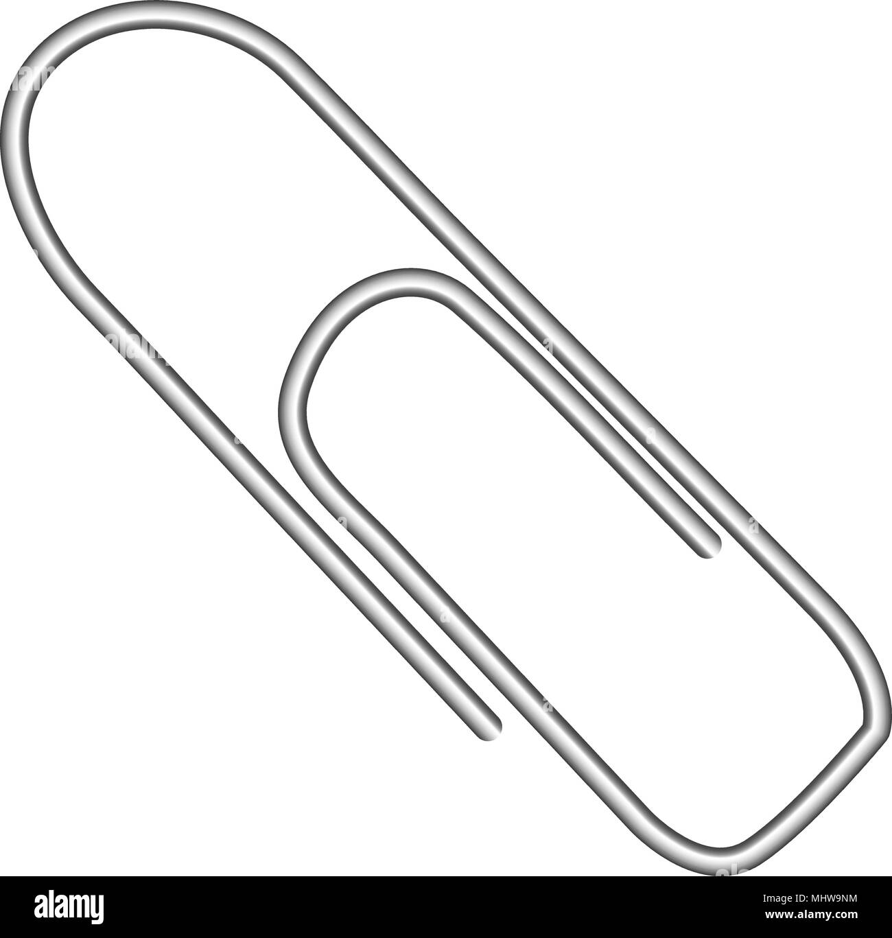 Cartoon paperclip hires stock photography and images Alamy