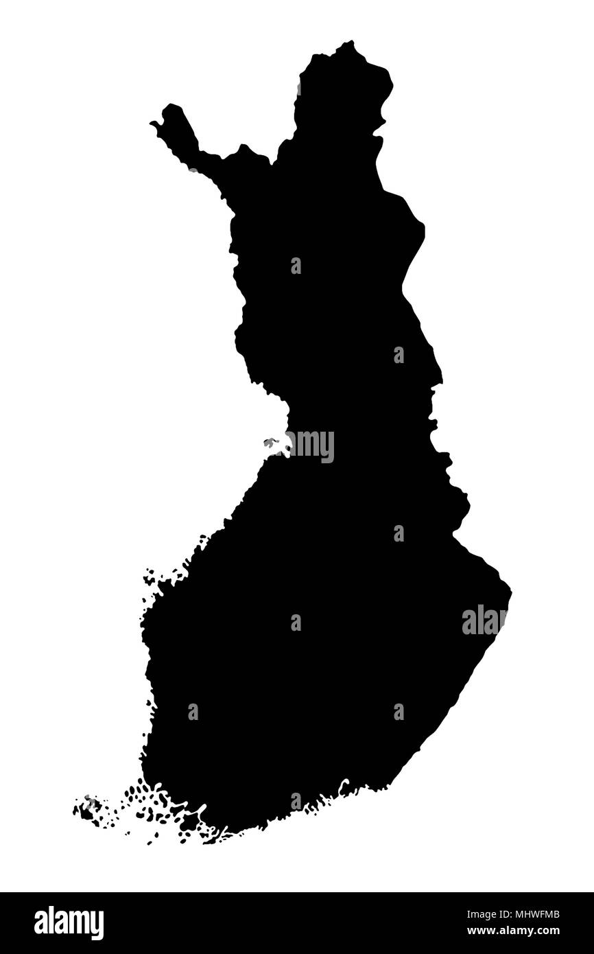 Map Of Finland On Background With Flag Black And White Stock Photos map-of-finland-on-background-with-flag-black-and-white-stock-photos