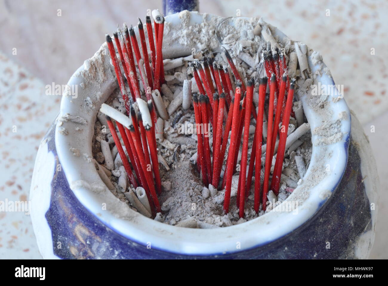 Incense ash meaning